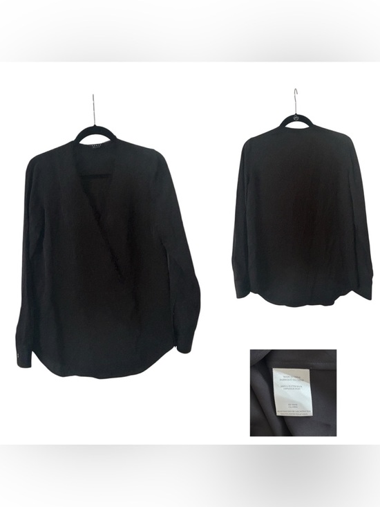Theory Tops - Theory Silk Black Top
